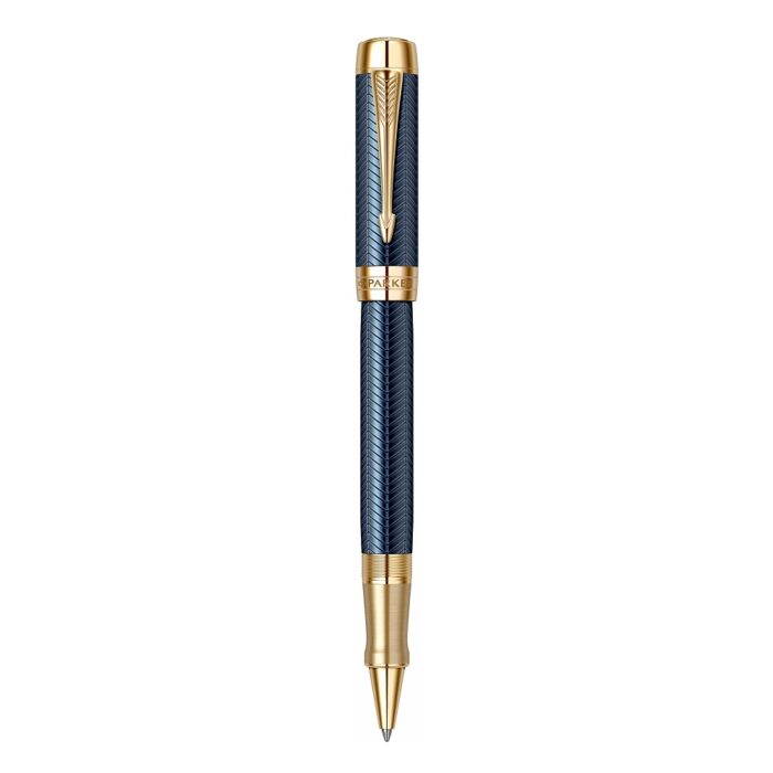 Roler olovka Parker Royal Duofold Prestige Blue Chevron