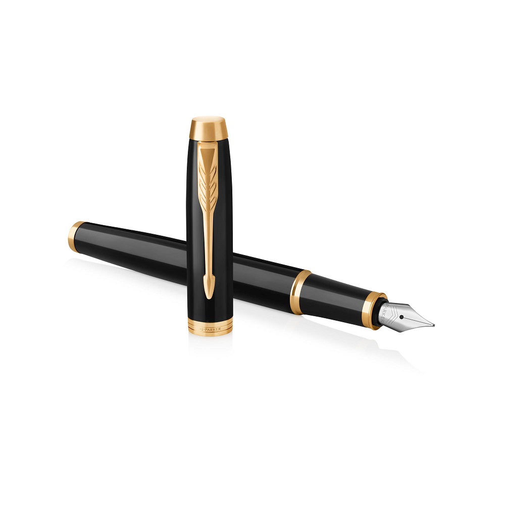 Parker poklon SET Royal Im Black GT - Nalivpero+ Futrola za platne kartice - Слика 3