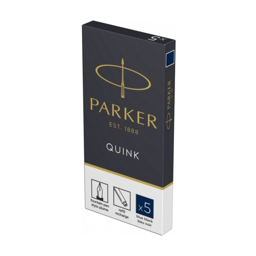 Patrone za nalivpero Parker Royal Quink Blue/Black Permanent