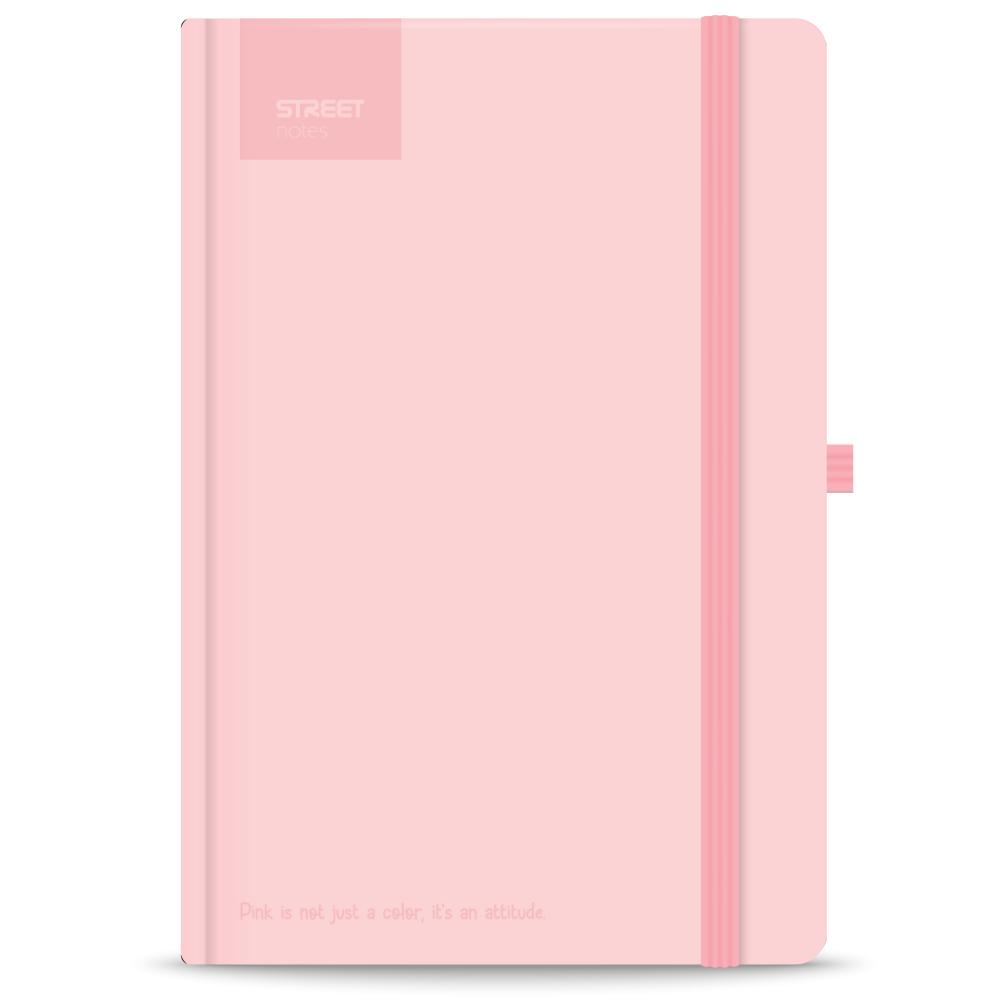 NOTES A5 96 lista PASTEL PINK