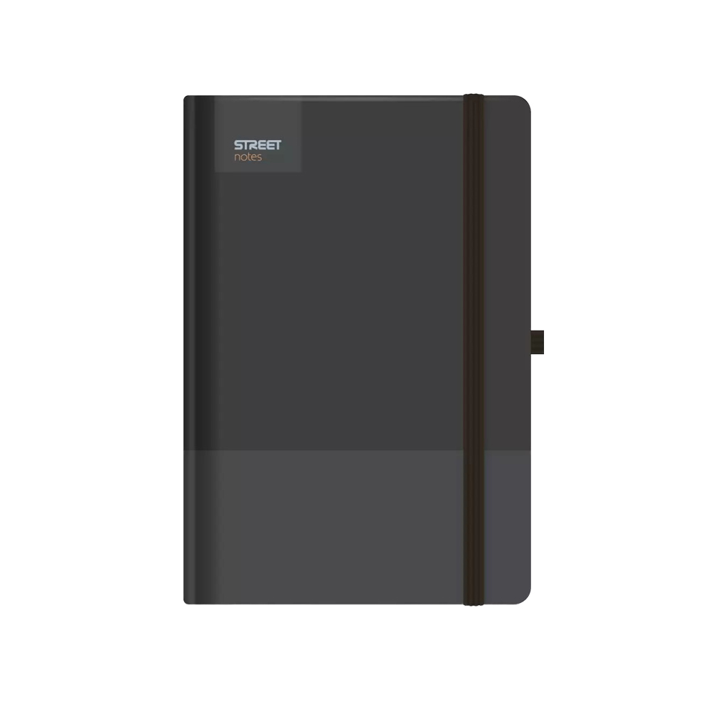 NOTES A5 96 lista CASUAL BLACK